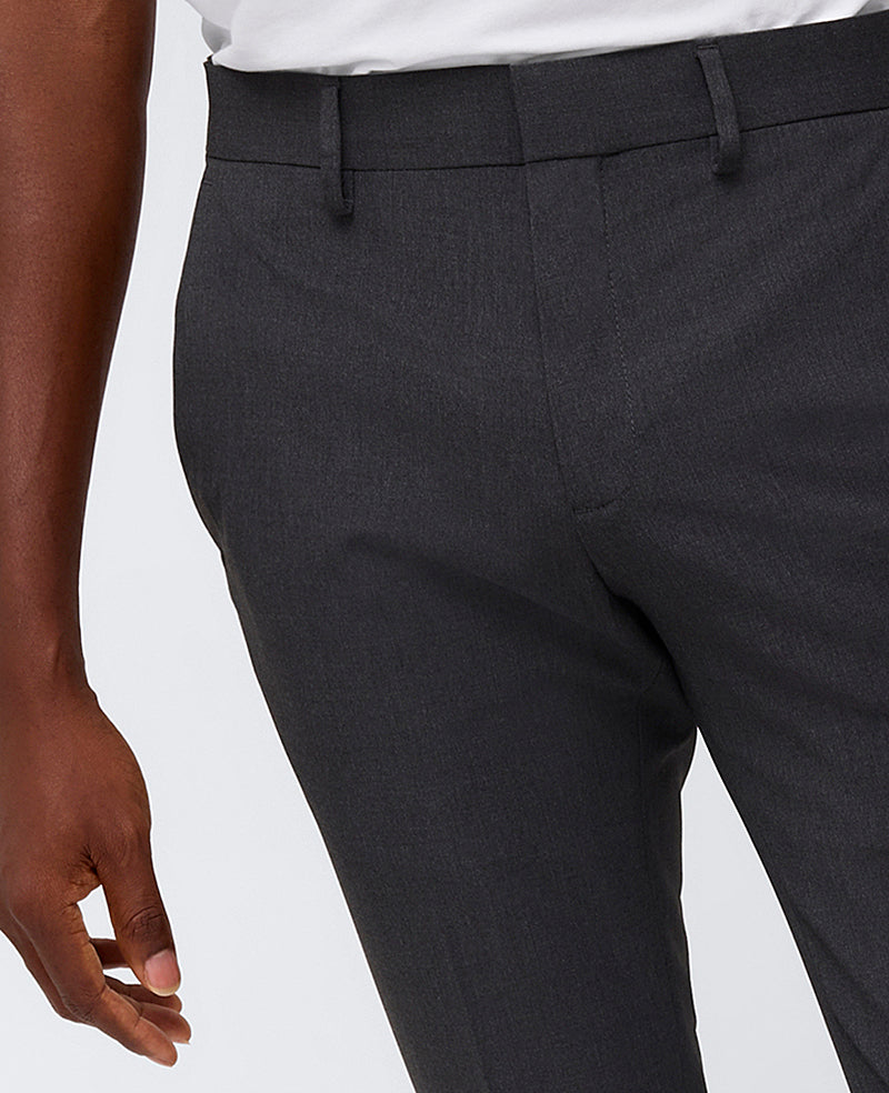 Skinny-Fit Stretch Performance Pant – Charcoal | Kenneth Cole | Kenneth Cole CHARCOAL HTR