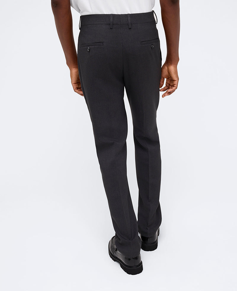 Shop Slim-Fit Tic Weave Dress Pant – Charcoal | Kenneth Cole | Kenneth Cole CHARCOAL