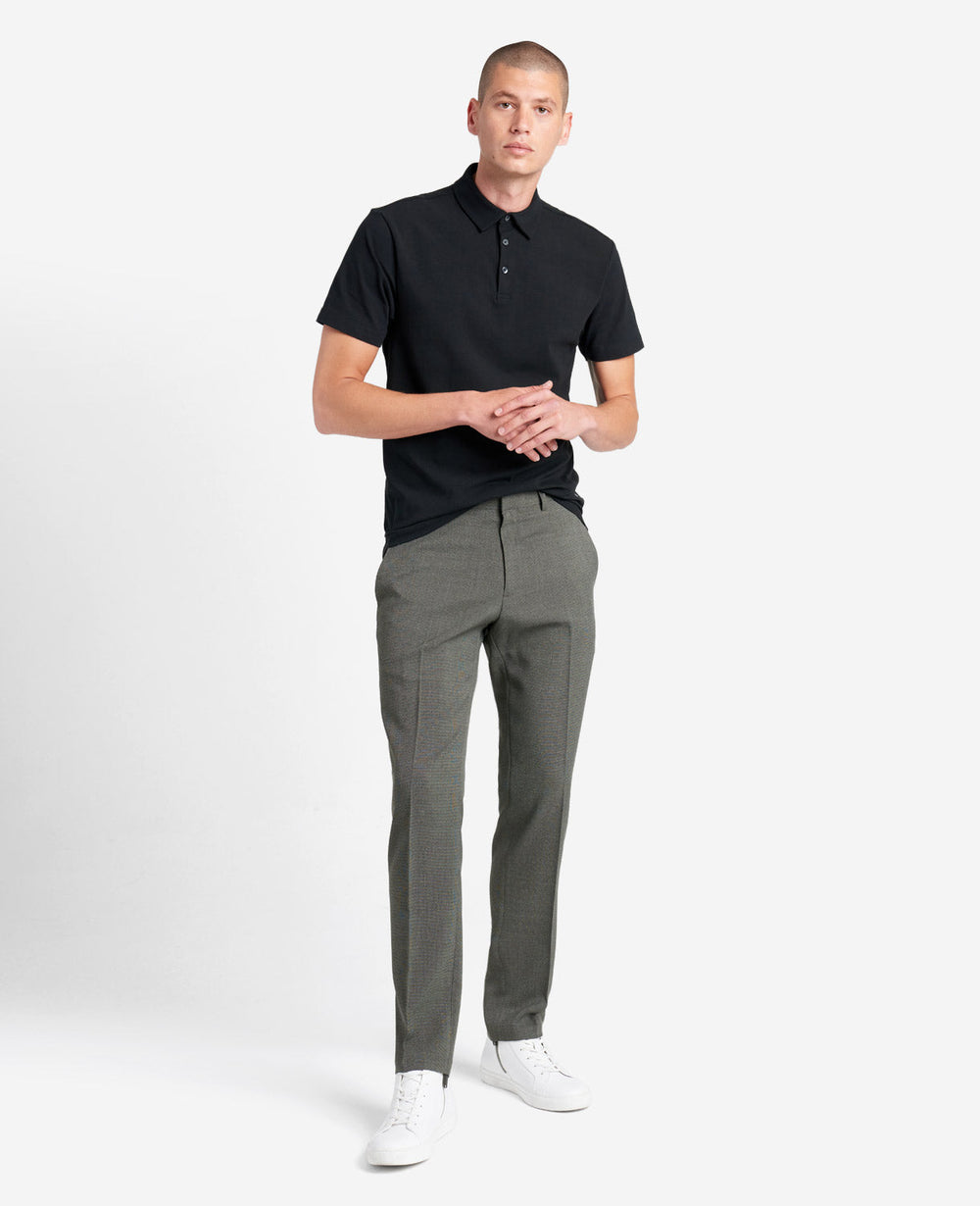 Shop Slim-Fit Tic Weave Dress Pant – Grey | Kenneth Cole | Kenneth Cole MEDIUM GREY