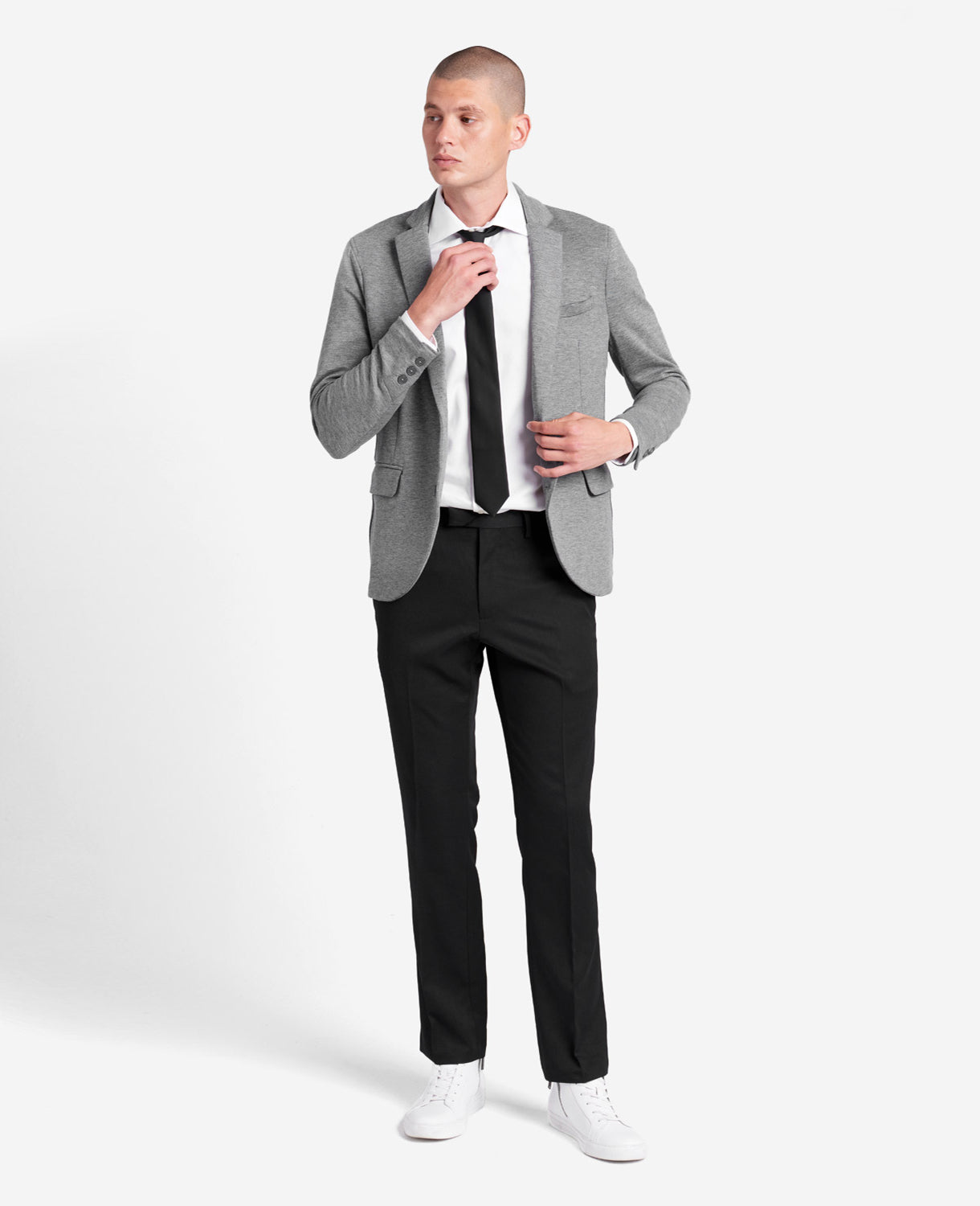 Shop Urban Heather Slim-Fit Dress Pant, Black | Kenneth Cole | Kenneth Cole BLACK