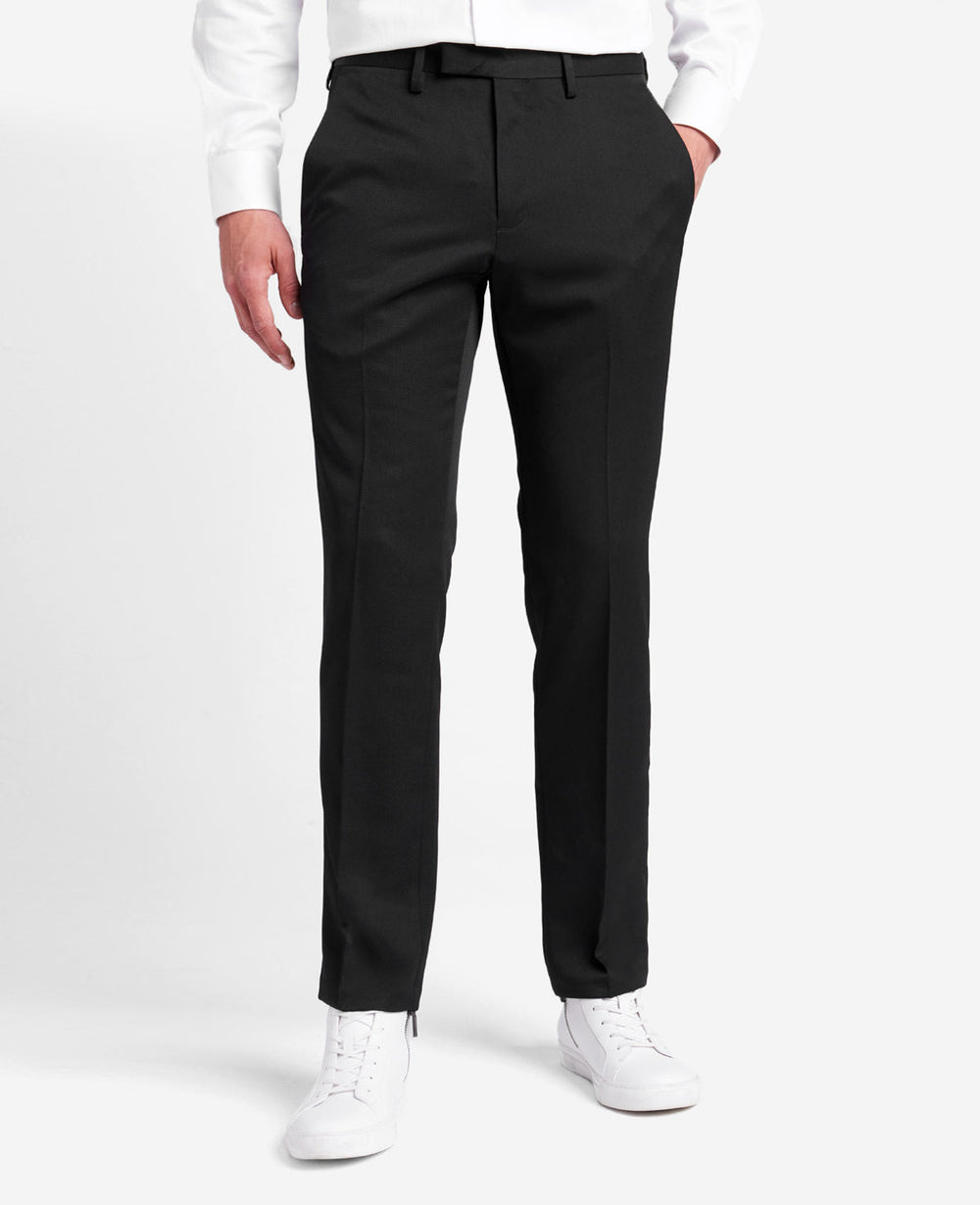Shop Urban Heather Slim-Fit Dress Pant, Black | Kenneth Cole | Kenneth Cole BLACK