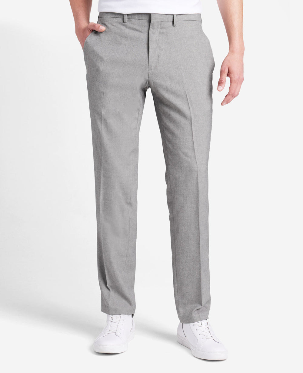Shop Men's Stretch Modern-Fit Dress Pant, Oatmeal | KC | Kenneth Cole OATMEAL