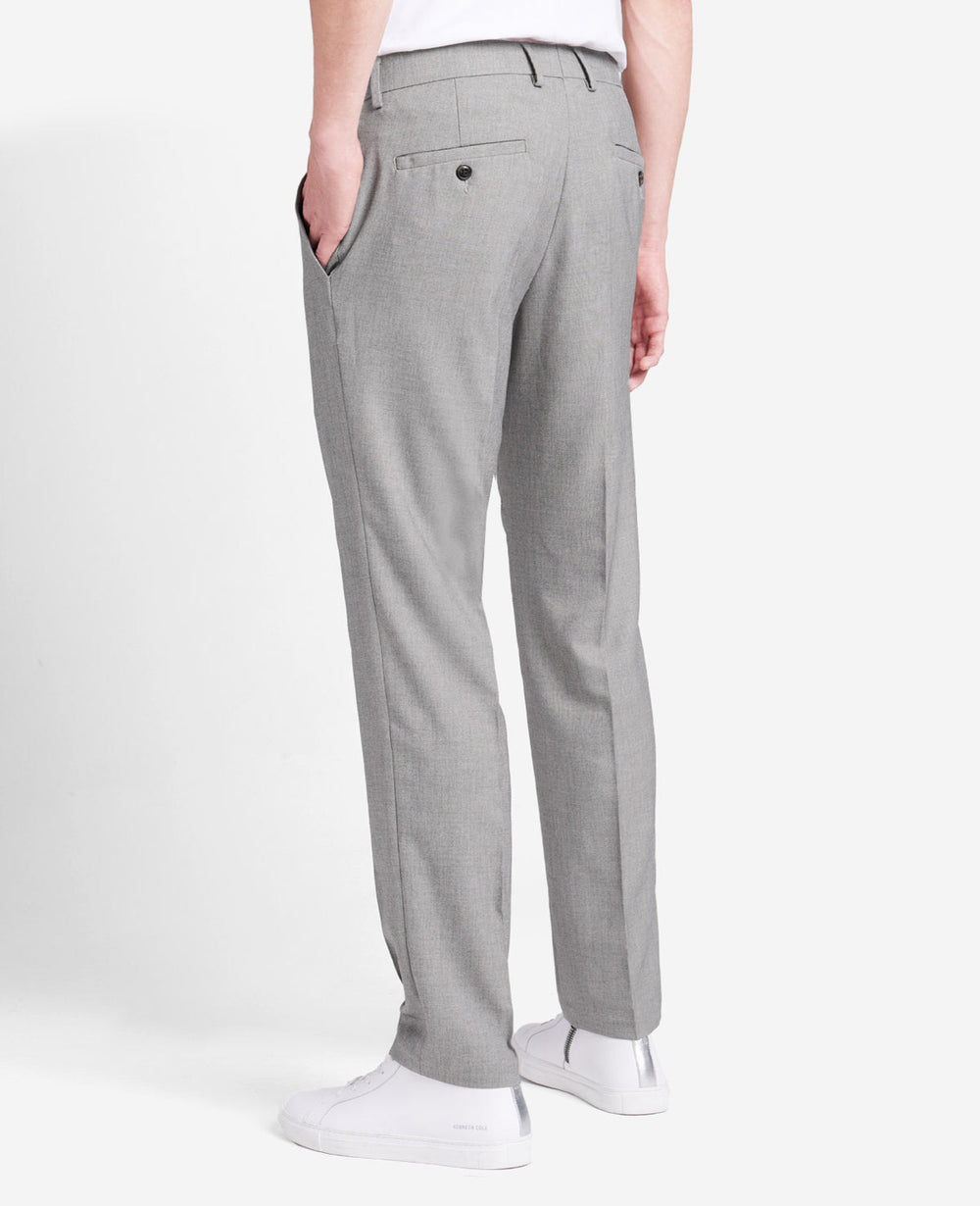 Shop Men's Stretch Modern-Fit Dress Pant, Oatmeal | KC | Kenneth Cole OATMEAL