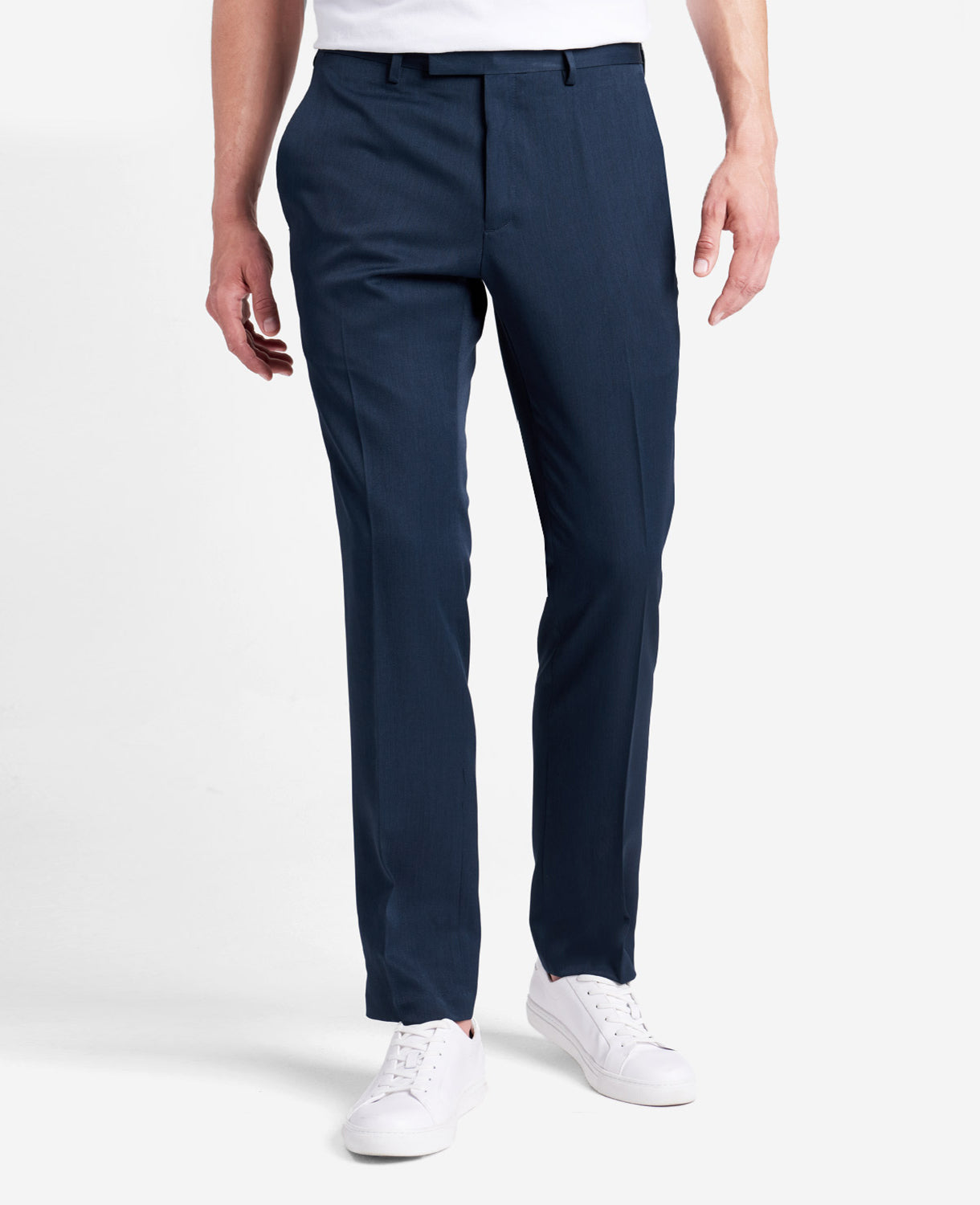 Shop Urban Heather Slim-Fit Dress Pant – Blue | Kenneth Cole | Kenneth Cole BLUE