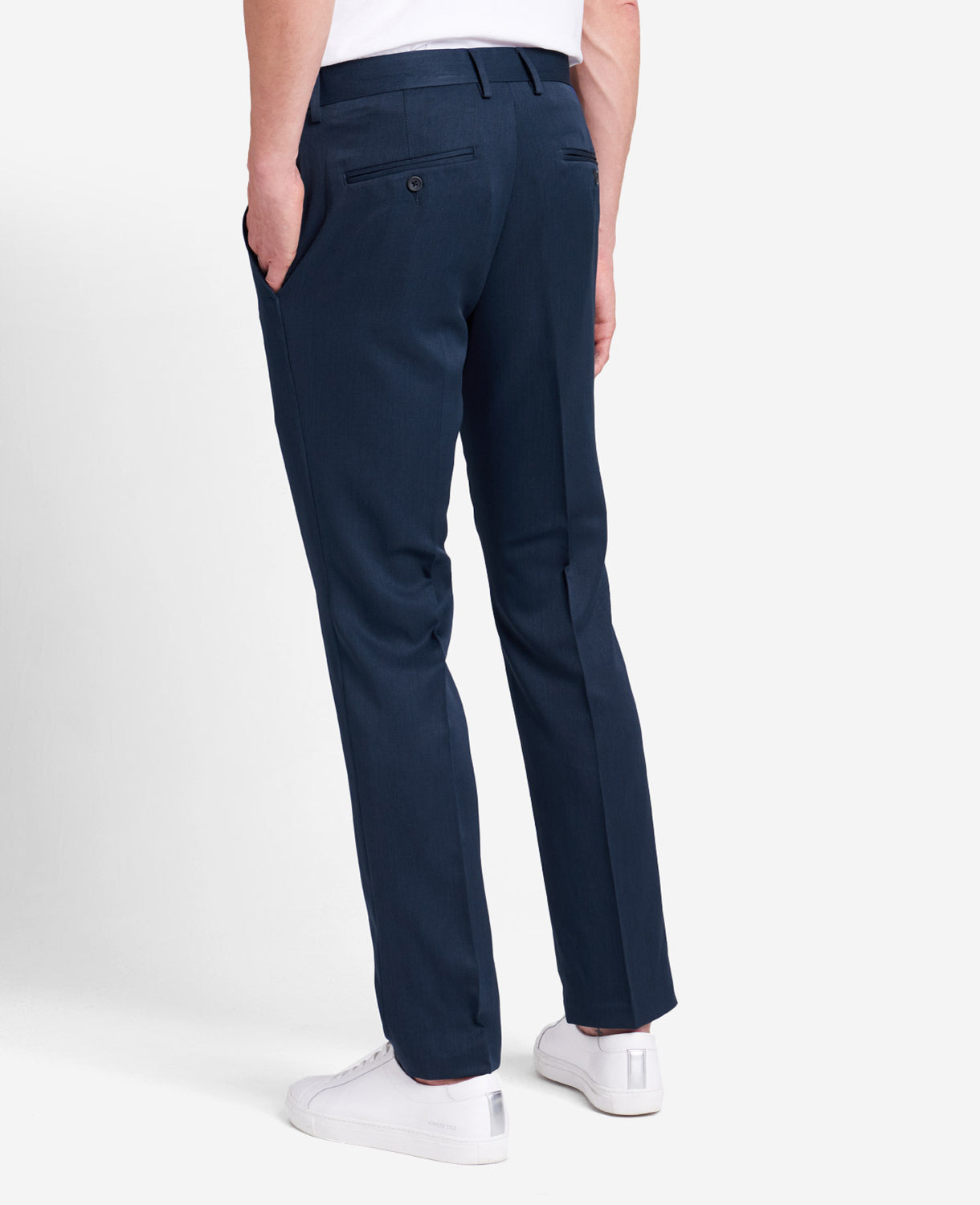 Shop Urban Heather Slim-Fit Dress Pant – Blue | Kenneth Cole | Kenneth Cole BLUE