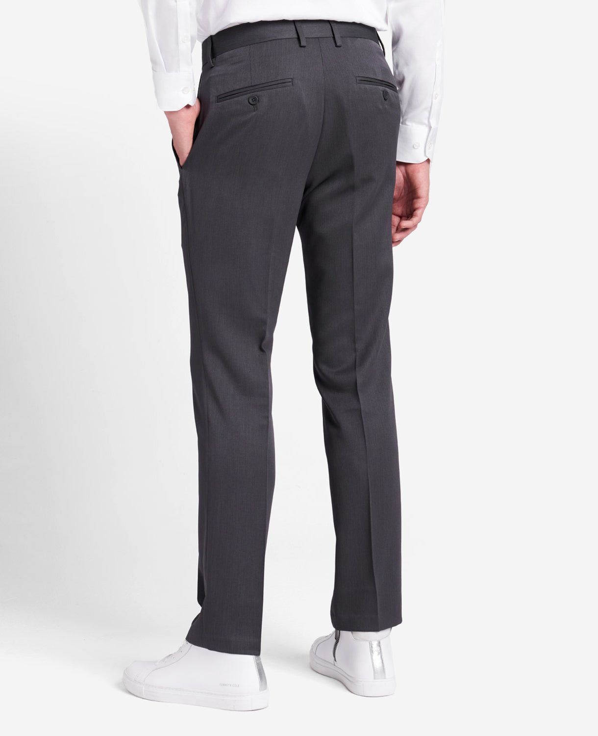Shop Urban Heather Slim-Fit Dress Pant – Grey | Kenneth Cole | Kenneth Cole MEDIUM GREY
