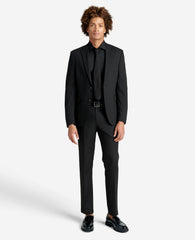 Shop Men’s Slim Fit Stretch Dress Shirt – Black | Kenneth Cole | Kenneth Cole BLACK