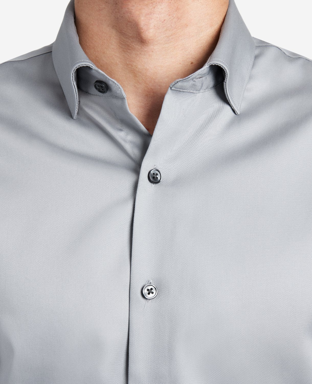 Flint Stretch Dress Shirt – Flex Collar with TEKFIT | KC | Kenneth Cole FLINT