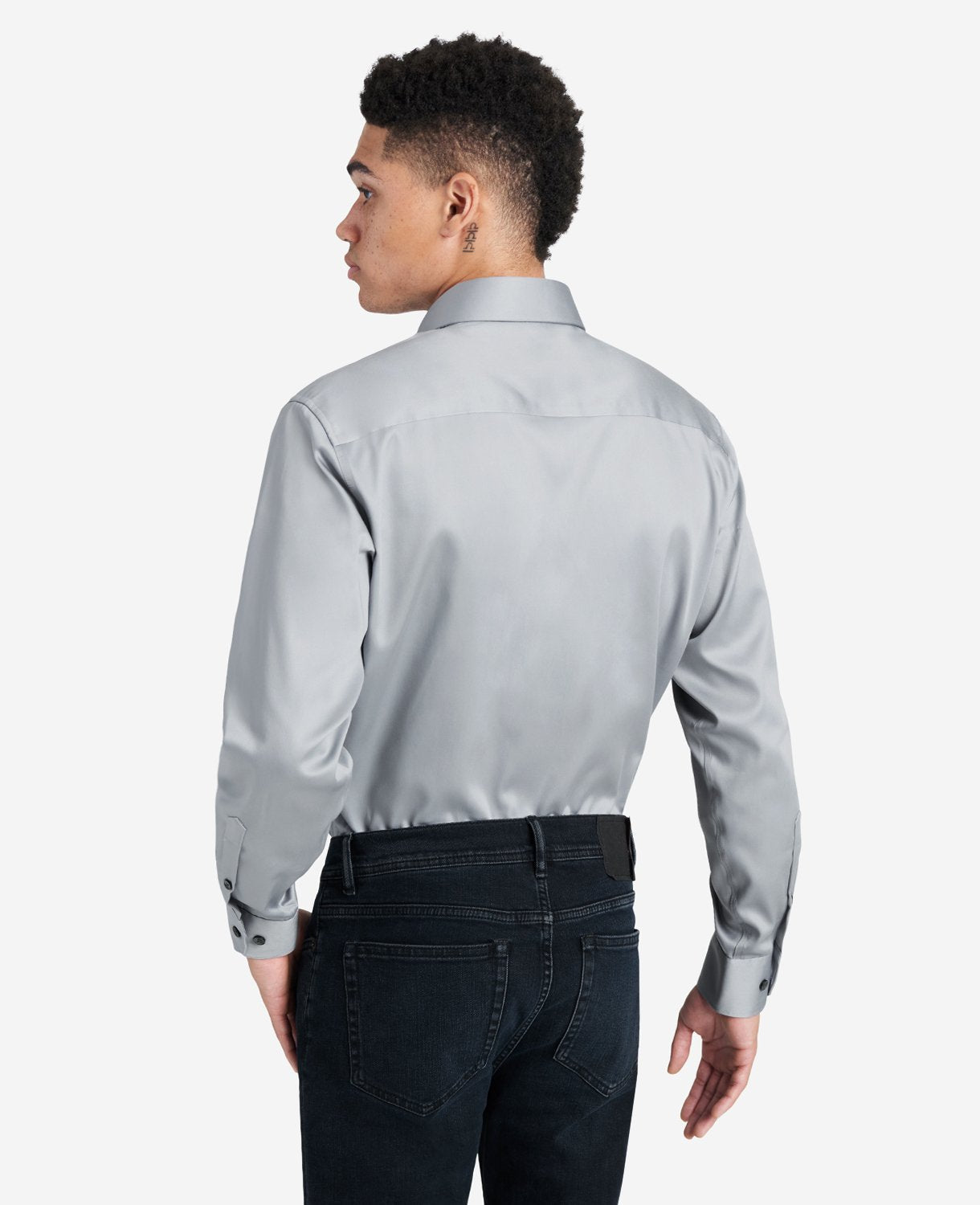 Flint Stretch Dress Shirt – Flex Collar with TEKFIT | KC | Kenneth Cole FLINT