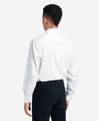 White Stretch Dress Shirt – TEKFIT Collar Mobility | KC | Kenneth Cole WHITE