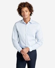 Slim-Fit Stretch Dress Shirt – Powder Blue | Kenneth Cole | Kenneth Cole POWDER BLUE