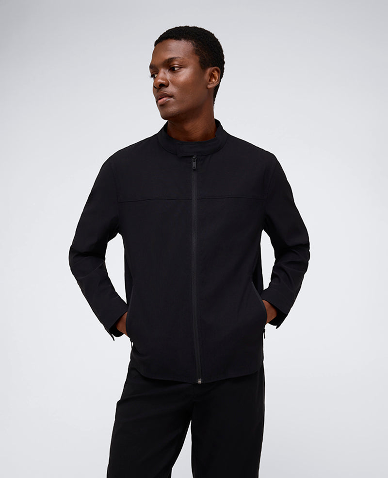 Simplified Utility Jacket – Water-Resistant & Stretch | KC | Kenneth Cole BLACK