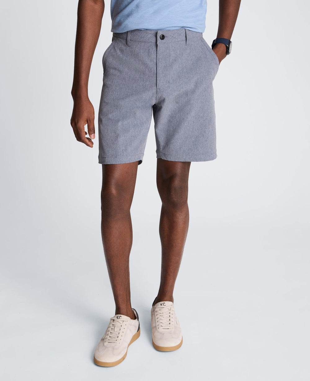 Performance Tech Short | Kenneth Cole NAVY MIX
