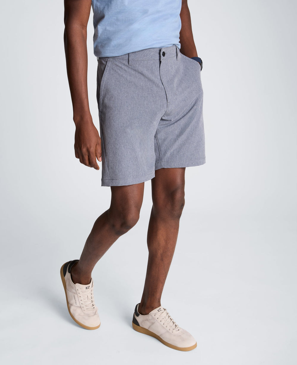 Performance Tech Short | Kenneth Cole NAVY MIX