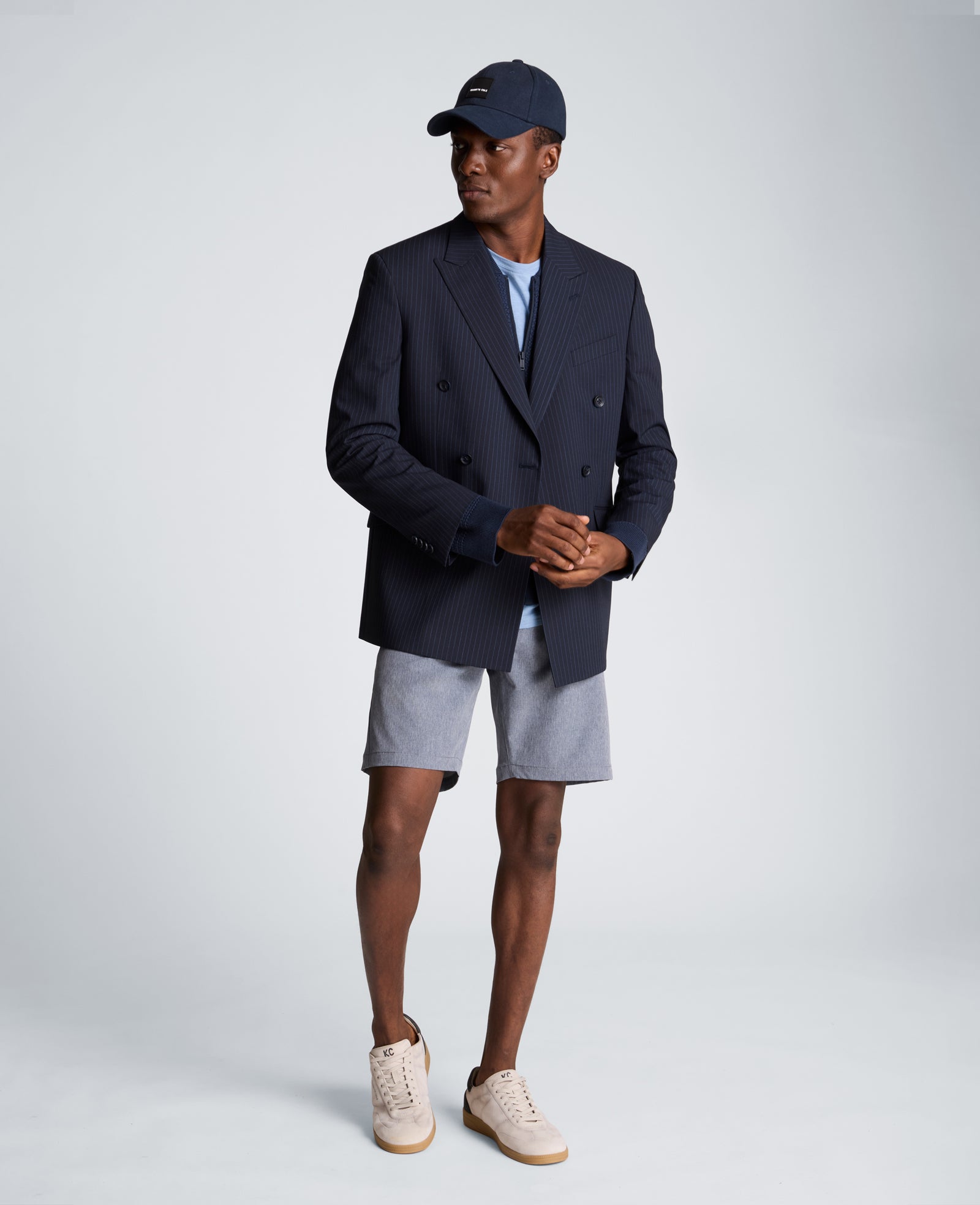 Performance Tech Short | Kenneth Cole NAVY MIX