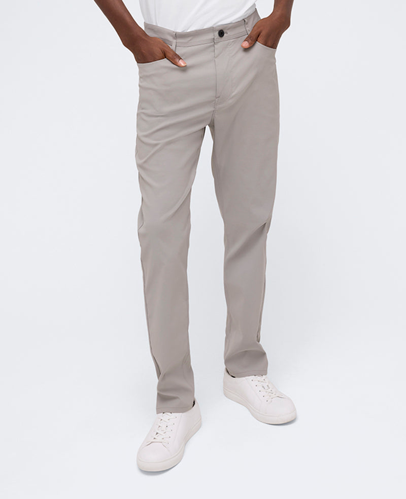 Shop Original Slim 5-Pocket Pant in Light Grey | Kenneth Cole | Kenneth Cole LIGHT GREY