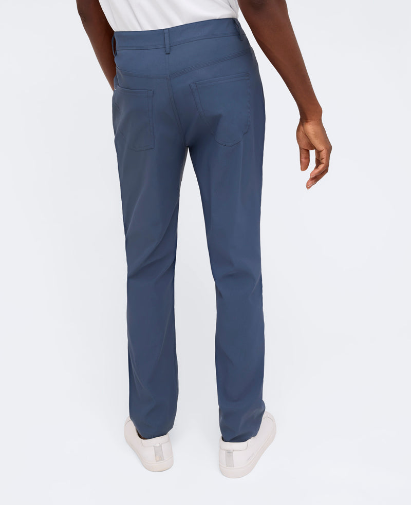 Shop Original Slim 5-Pocket Pant in Teal | Kenneth Cole | Kenneth Cole TEAL
