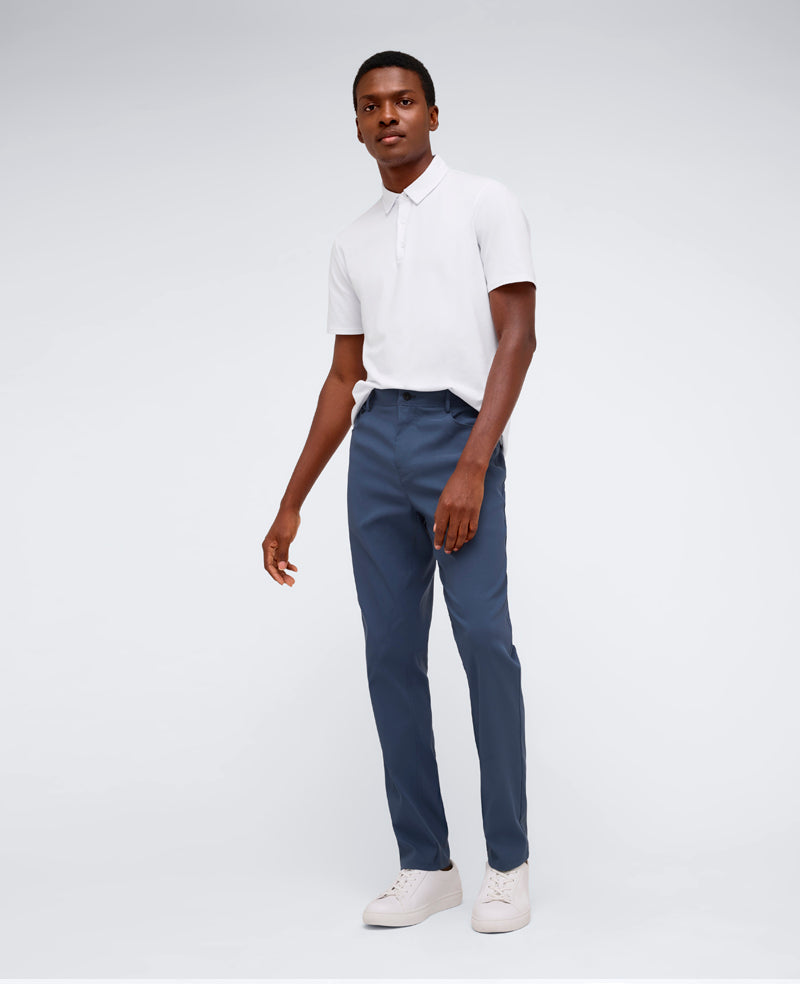 Shop Original Slim 5-Pocket Pant in Teal | Kenneth Cole | Kenneth Cole TEAL