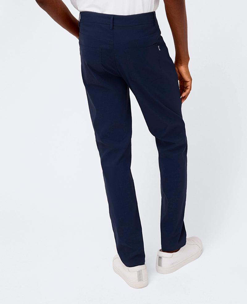 Shop Original Slim 5-Pocket Pant in Navy | Kenneth Cole | Kenneth Cole NAVY