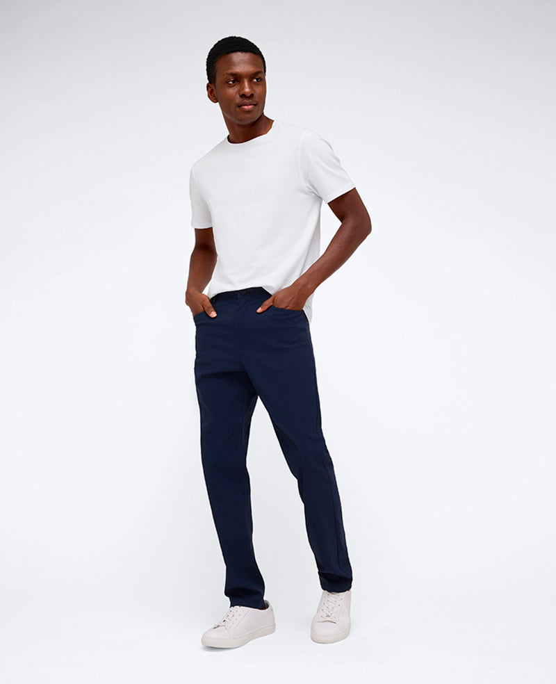 Shop Original Slim 5-Pocket Pant in Navy | Kenneth Cole | Kenneth Cole NAVY