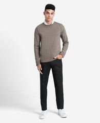 Shop Black Slim 5-Pocket Stretch Pants | Kenneth Cole | Kenneth Cole BLACK