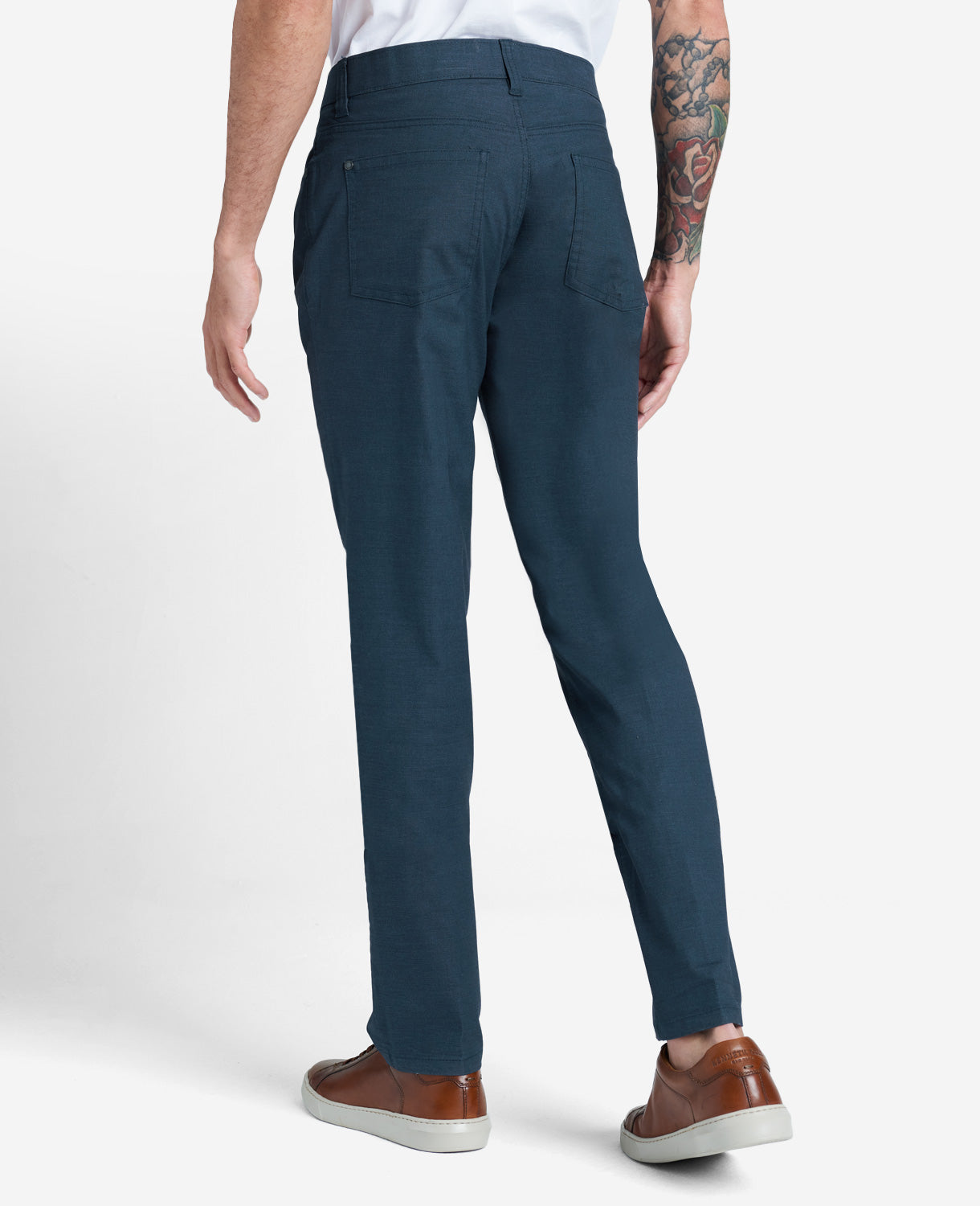 Shop Slim Indigo 5-Pocket Stretch Pants | Kenneth Cole | Kenneth Cole INDIGO