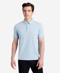 Shop Light Blue Performance Polo – Breathable & Stretch | KC | Kenneth Cole LIGHT BLUE