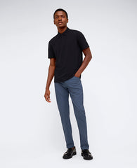 Black Performance Polo – 4-Way Stretch & Cotton Comfort | KC | Kenneth Cole BLACK