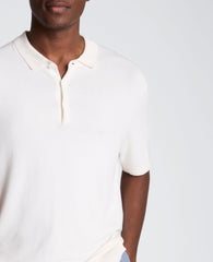 Short Sleeve Polo Sweater | Kenneth Cole WHITE
