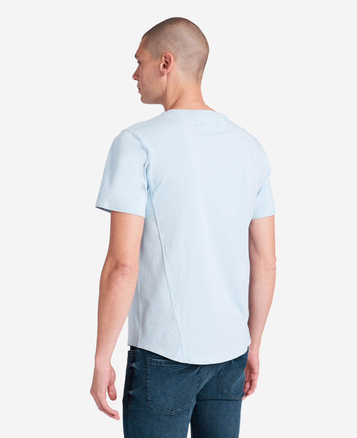 Light Blue Performance Crew Neck T-Shirt – Kenneth Cole | Kenneth Cole LIGHT BLUE