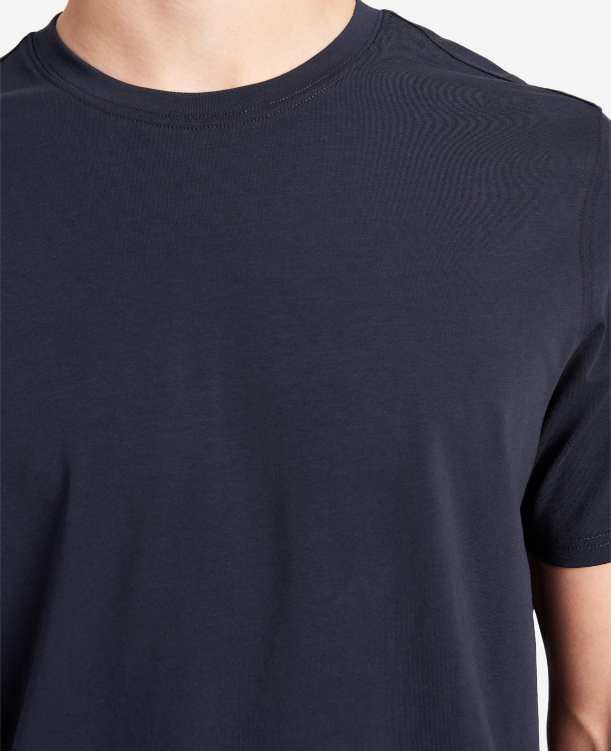 Shop Navy Performance Crew Neck T-Shirt | Kenneth Cole | Kenneth Cole NAVY