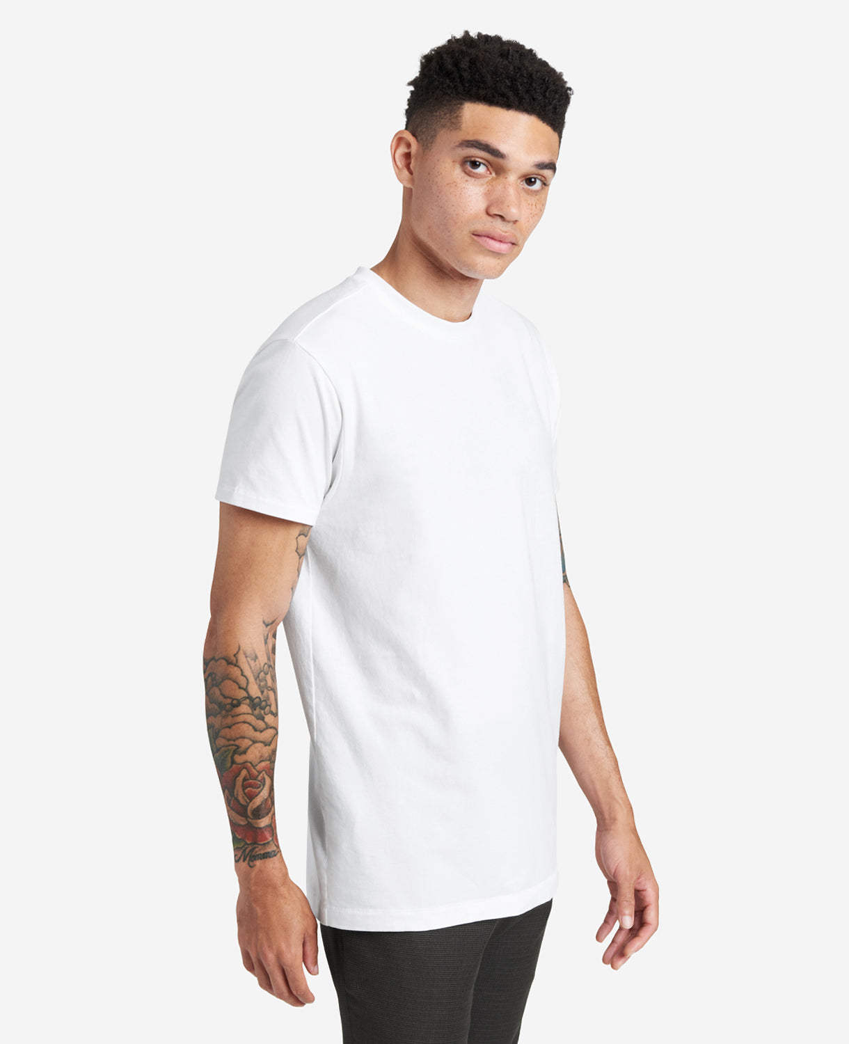 Shop White Performance Crew Neck T-Shirt | Kenneth Cole | Kenneth Cole WHITE