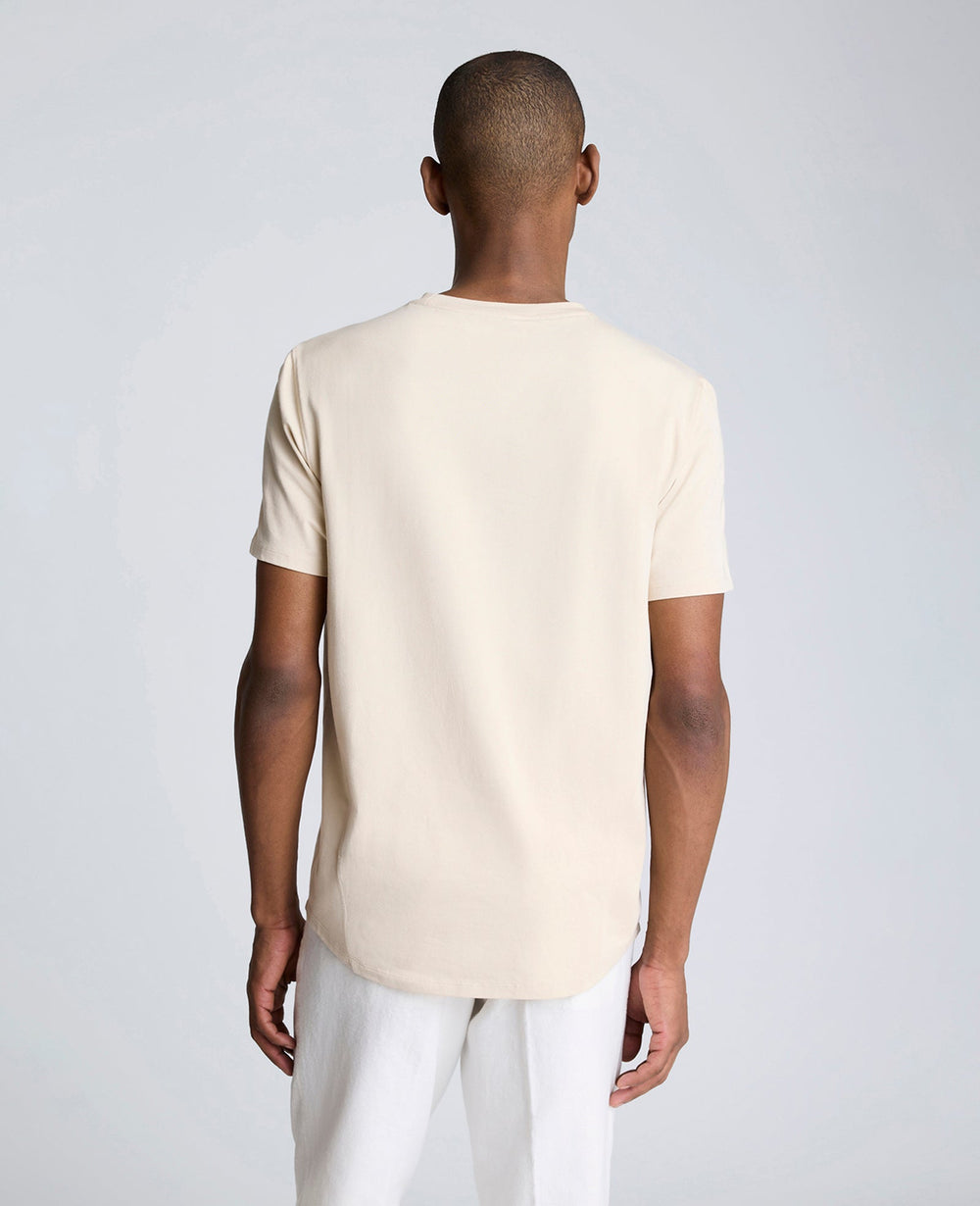 The Performance Crew Neck T-Shirt | Kenneth Cole TAN