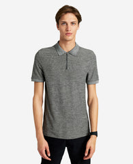 Kenneth Cole Zip-Up Knit Polo, Comfort & Style | Kenneth Cole | Kenneth Cole GREY HEATHER