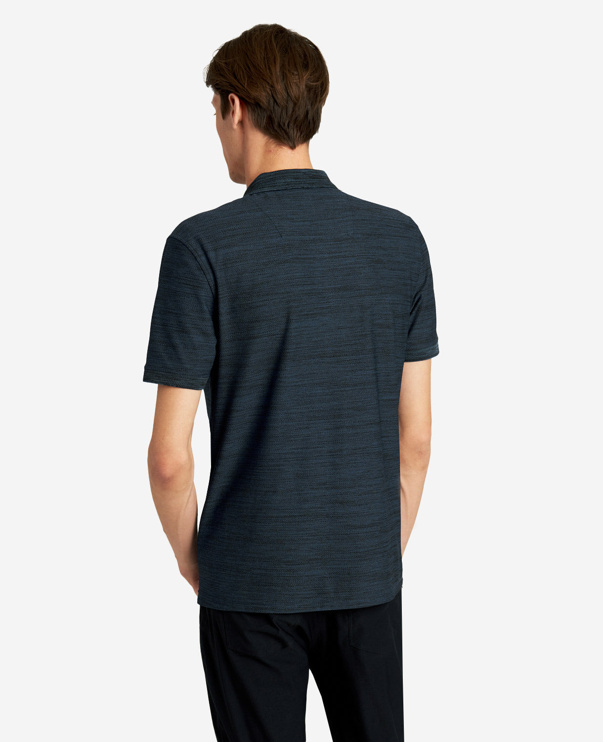 Shop Zip-Up Knit Polo – Soft & Breathable Men’s Shirt | KC | Kenneth Cole NAVY