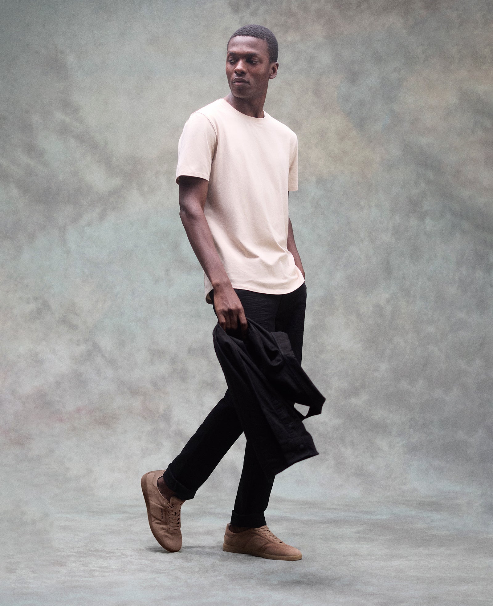 Textured Logo Tee | Kenneth Cole BEIGE MIX
