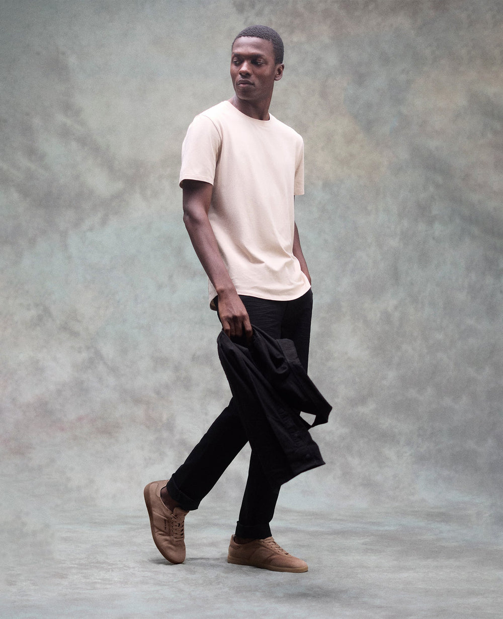 Textured Logo Tee | Kenneth Cole BEIGE MIX