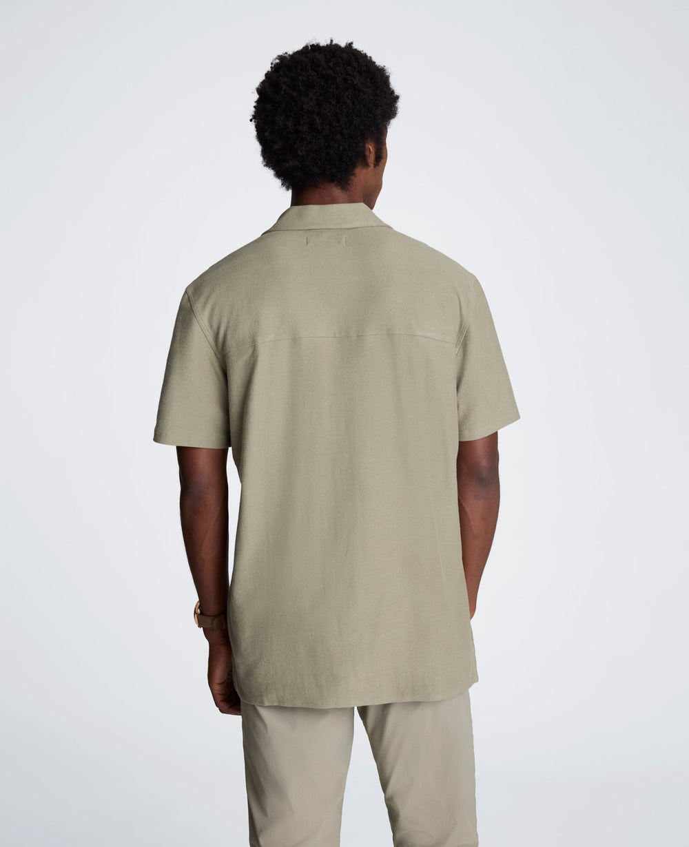 Knit Camp Shirt | Kenneth Cole SAGE