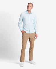 Light Blue Slim Fit Shirt – Stretch & Water-Resistant | KC | Kenneth Cole LIGHT BLUE