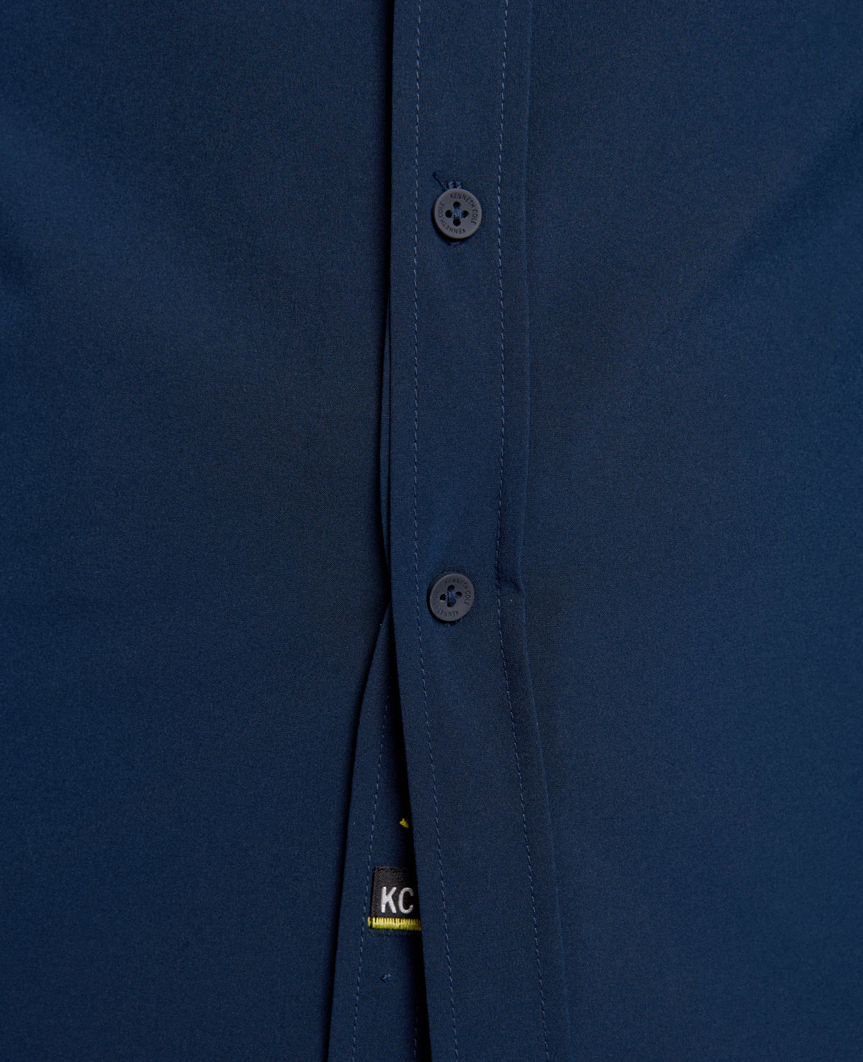 Water-Resistant Stretch Long-Sleeve Sport Shirt | Kenneth Cole | Kenneth Cole NAVY