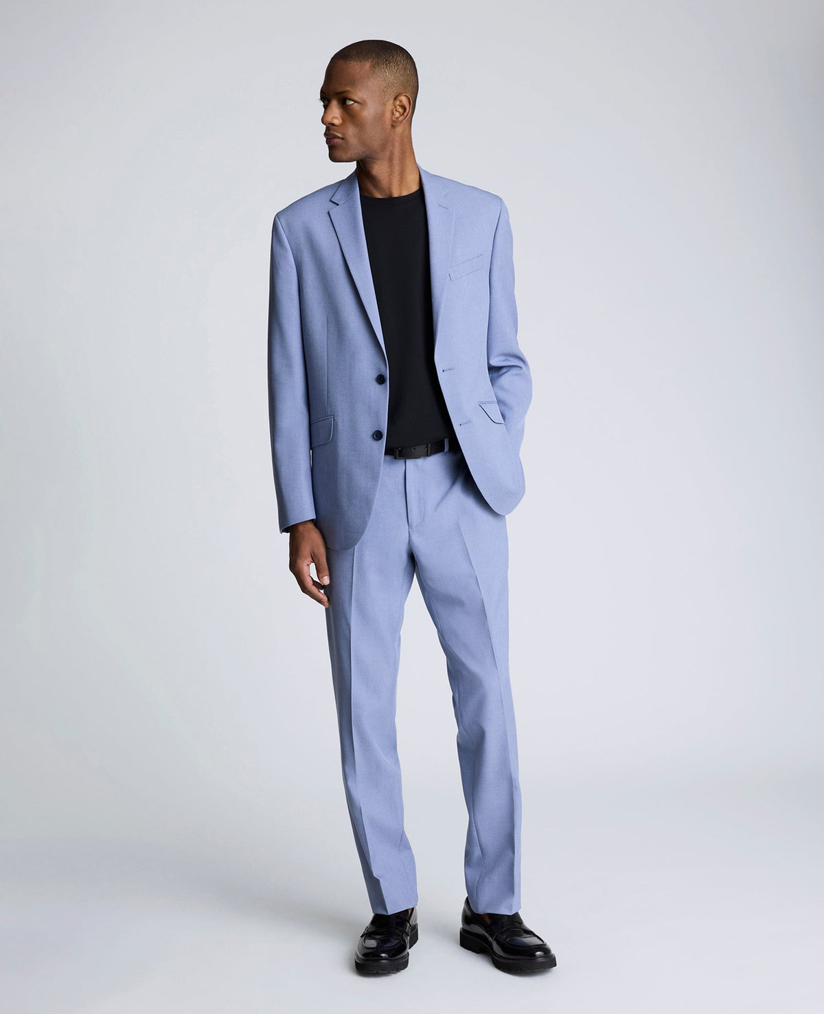 Shop Light Blue Slim Fit Suit | Stretch Tailoring | Kenneth Cole | Kenneth Cole LIGHT BLUE