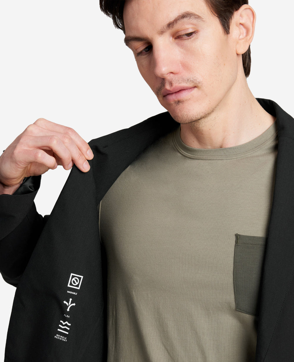 Shop The 365 Washable Suit Jacket | Kenneth Cole Menswear | Kenneth Cole BLACK