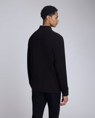 Quarterzip Pullover Sweater | Kenneth Cole DARK BROWN