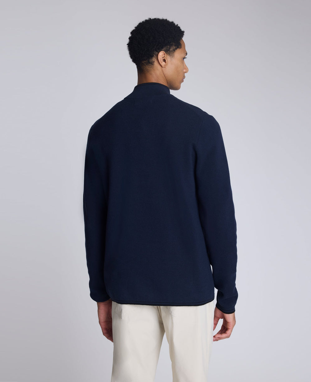 Quarterzip Pullover Sweater | Kenneth Cole NAVY