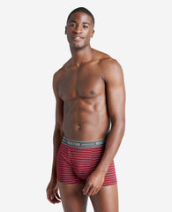 3-Pack Stretch Boxer Briefs – Black/Cabernet | Kenneth Cole | Kenneth Cole BLK/CABERNET/HEATHER CHARCOAL