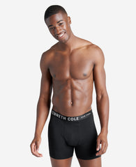 3-Pack Micro Stretch Boxer Briefs – Breathable & Flexible | Kenneth Cole BLACK