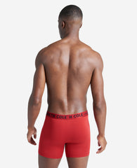 Shop 3-Pack Micro Stretch Boxer Briefs – Cotton Comfort | KC | Kenneth Cole BLACK/RED/GRANITE