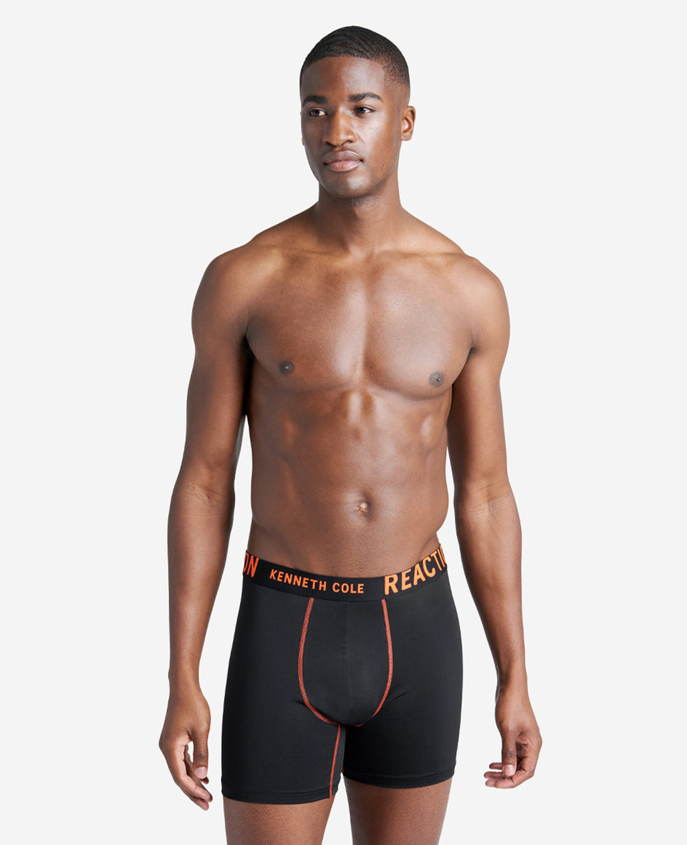 3-Pack Micro Stretch Boxer Briefs – Recycled Comfort | KC | Kenneth Cole BLACK/POPBLACKWB