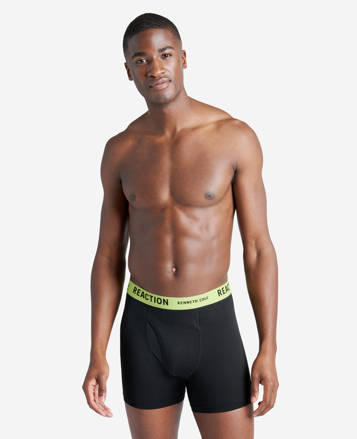 3-Pack Micro Mesh Boxer Briefs Stretch, Cool, Supportive | KC | Kenneth Cole BLACK/POPWB