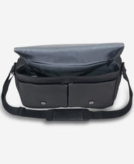 Leather Messenger Bag – 15.6” Laptop Ready | Kenneth Cole | Kenneth Cole BLACK